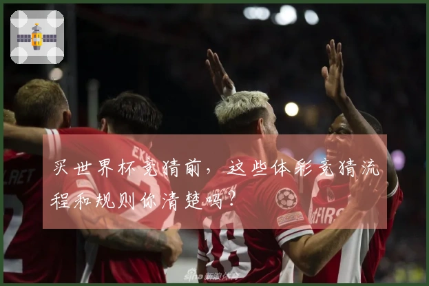 买世界杯竞猜前，这些体彩竞猜流程和规则你清楚吗？