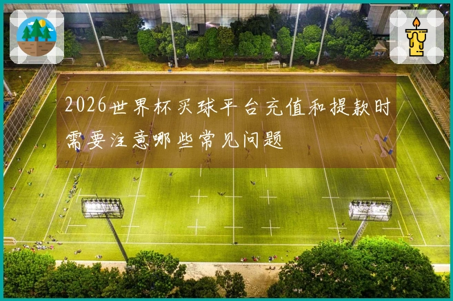 2026世界杯买球平台充值和提款时需要注意哪些常见问题
