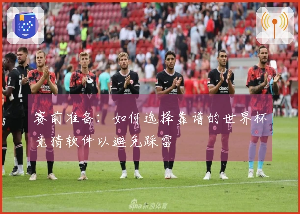 赛前准备：如何选择靠谱的世界杯竞猜软件以避免踩雷