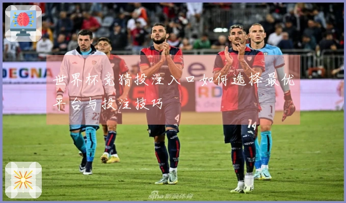 世界杯竞猜投注入口如何选择最优平台与投注技巧