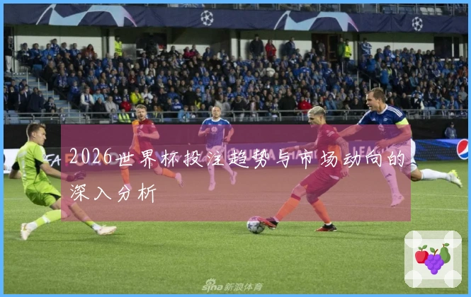 2026世界杯投注趋势与市场动向的深入分析