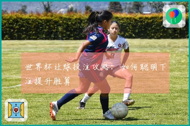 世界杯让球投注攻略：如何聪明下注提升胜算