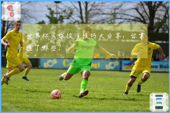 世界杯买球投注技巧大分享，你掌握了哪些？